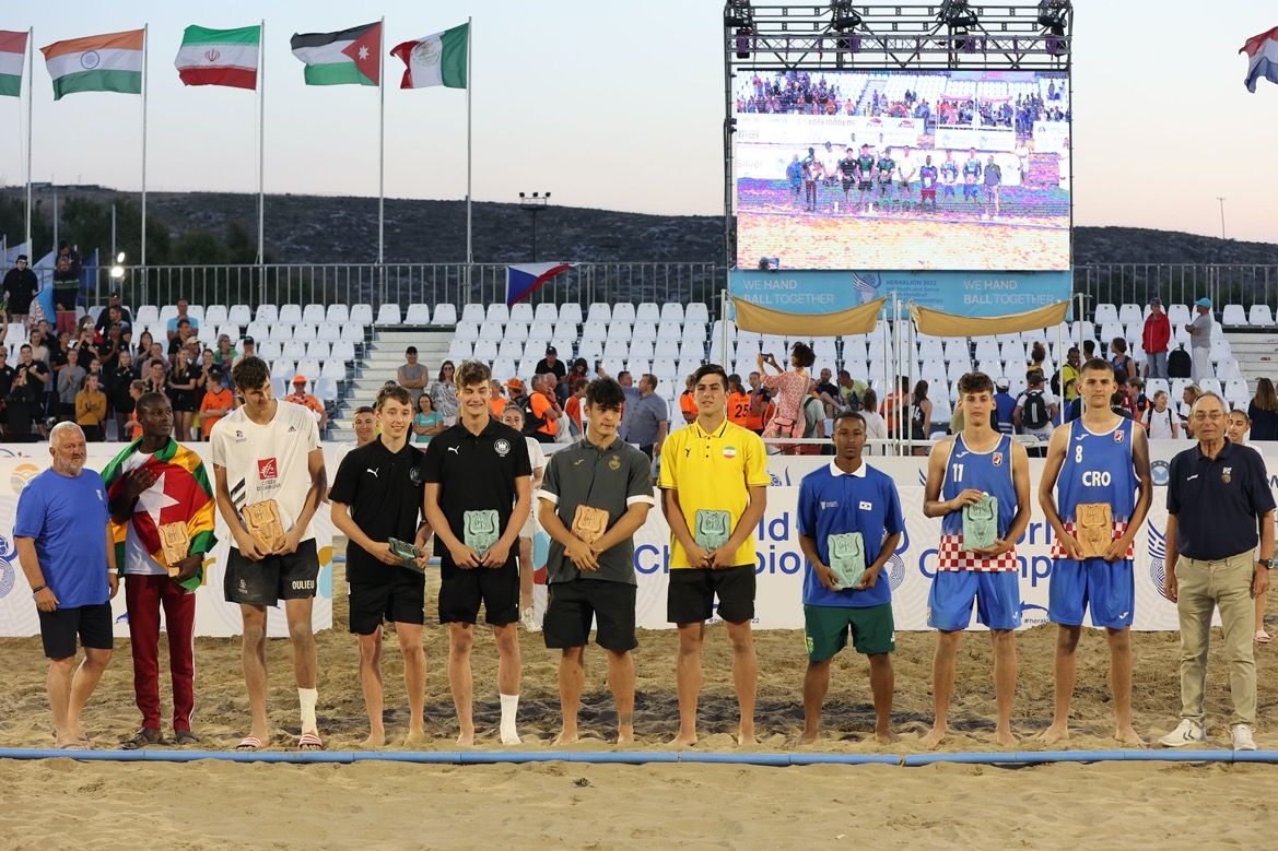 Η All-star team του Παγκοσμίου πρωταθλήματος beach handball Εφήβων-Νεανίδων