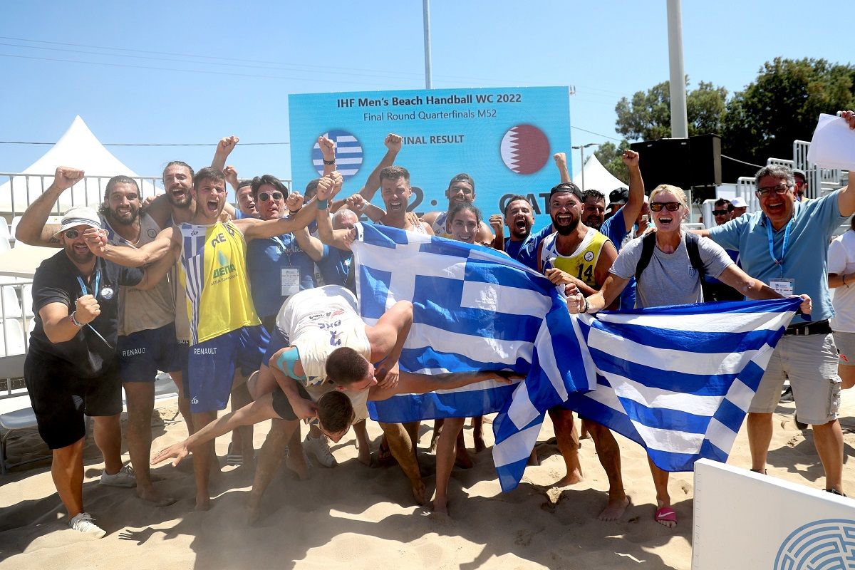 Παγκόσμιο Ανδρών: Ελλάδα - Κατάρ 2-1